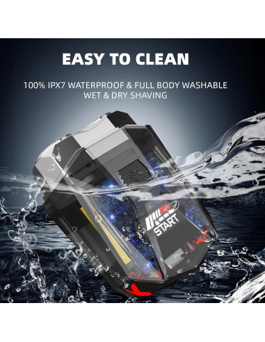 Afeitadora Eléctrica Mini Naisvis NAS001 Impermeable IPX7