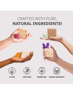 Barras de Jabón Natural Otoepia - Pack de 8 Aromas Hidratantes 2