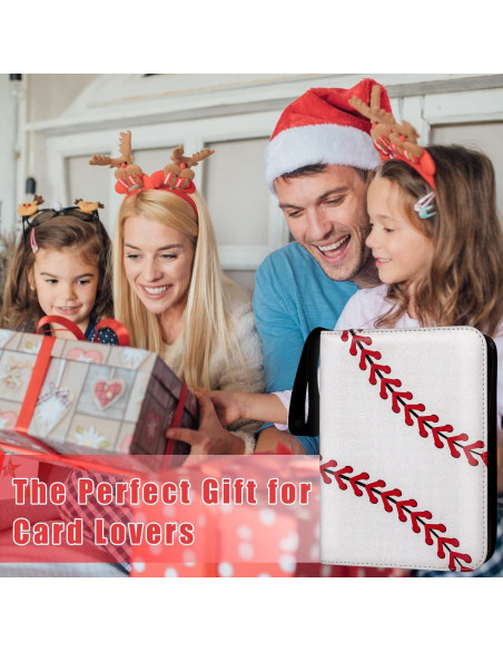 Carpeta de Tarjetas de Béisbol Sunhorse - 400 Bolsillos, 50 Páginas