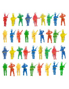 ArtCreativity 36 Juguetes Paracaídas 6,35 cm Colores Variados