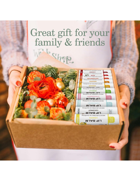 Bálsamo Labial Dmsky 100% Natural Hidratante 20 Sabores