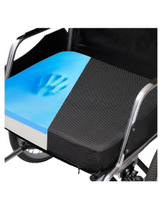 Cojín de Silla de Ruedas CYLEN Espuma Viscoelástica 45.72x43.18cm