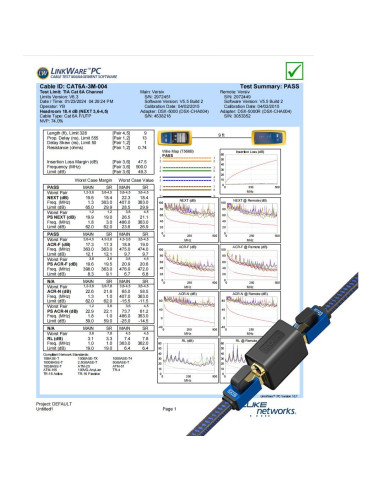 Extensor Ethernet 10Gbps LEKVKM RJ45 Cat8/7/6/5e/5 Negro
