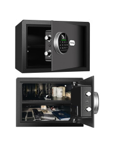 Caja Fuerte Biométrica VoleStay 0.8 Pies Cúbicos Negra