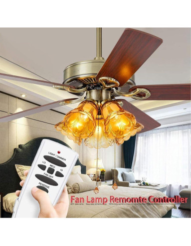 Control Remoto Ventilador de Techo Hampton Bay UC7078T Blanco