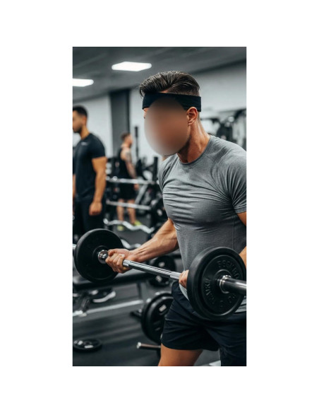 Cinta para la cabeza Ridawat, paquete de 4 bandas de sudor