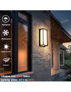 Aplique de Pared LED iYogaled RGB 18W IP65 Control Tuya 2