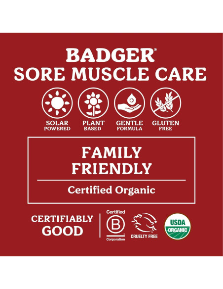 Aceite de Masaje Badger 100% Orgánico Jengibre 118 ml