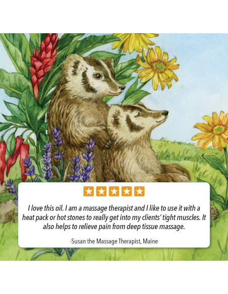 Aceite de Masaje Badger 100% Orgánico Jengibre 118 ml