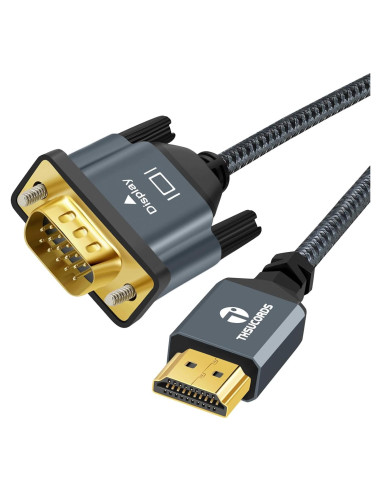 Cable HDMI a VGA 1M Thsucords 1080P Macho a Macho