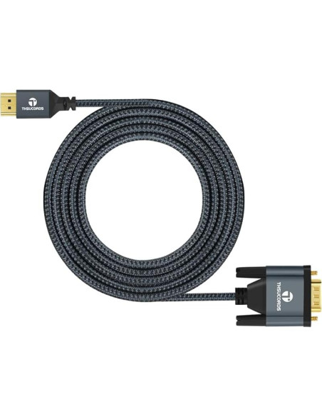 Cable HDMI a VGA 1M Thsucords 1080P Macho a Macho