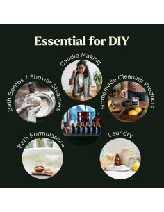 Set de Aceites Esenciales Orgánicos LagunaMoon 10x10mL Aromaterapia 2