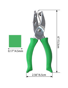 Perforadora cuadrada RUIFYRAY 4.5mm para manualidades 2