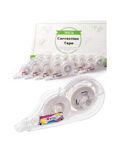Cinta Correctora WeLiu Paquete de 12 Unidades 10 m