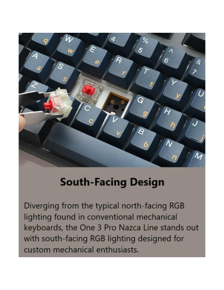 Teclado Mecánico Ducky One 3 Pro 8K RGB PBT Cherry MX2A Rojo Teclado Mecánico Ducky One 3 Pro 8K RGB PBT Cherry MX2A Rojo