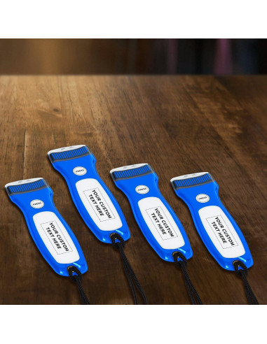 10 Linternas Magnéticas Planas Blackout Descuento Promociones - LED Azul