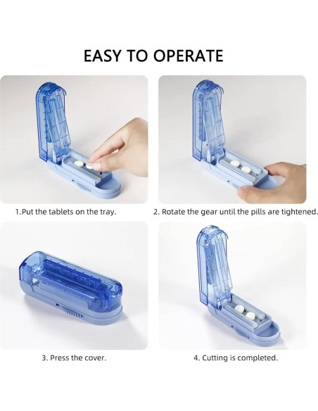 Divisor de Pastillas Ajustable HUIKE E-388 - Acero Inoxidable