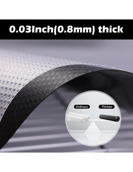 Forro de Estante Impermeable Janeart 10.5" Negro 145.7" Largo