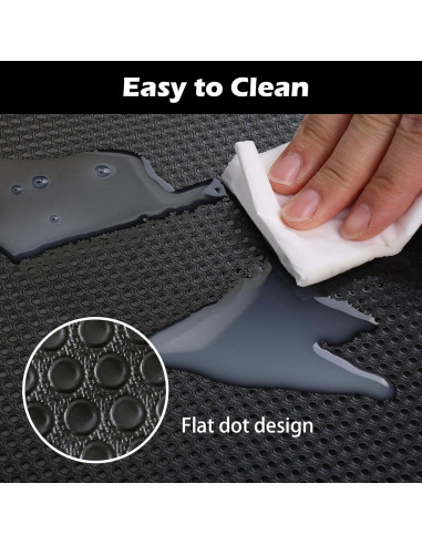 Forro de Estante Impermeable Janeart 10.5" Negro 145.7" Largo