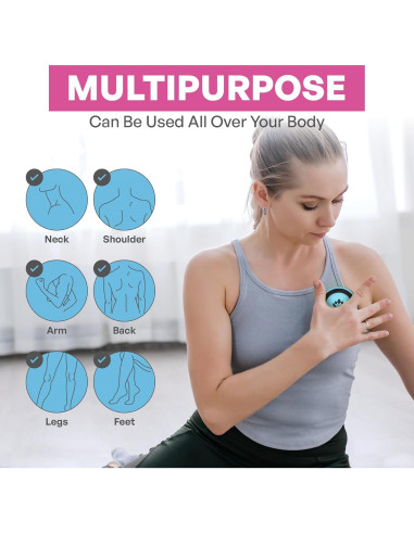 Juego de Pelotas de Masaje Acupoint - 6 Piezas para Alivio Muscular