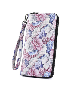 Billetera APHISON Mujer Clutch Gran Capacidad RFID Cuero