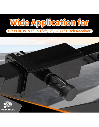 Cerradura de Enganche Metoware 5/8" para Remolque Clase III IV V