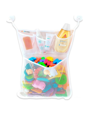 Soporte de Juguetes de Baño Slonser 51x35 cm con Ventosas