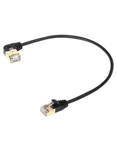 Cable Ethernet Cat8 SinLoon 0.3M 40Gbps 2000MHz Ángulo Izquierdo