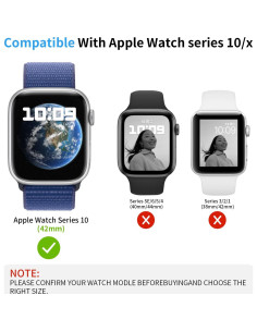 Funda Brillante para Apple Watch Serie 10 42mm - Shenou 2