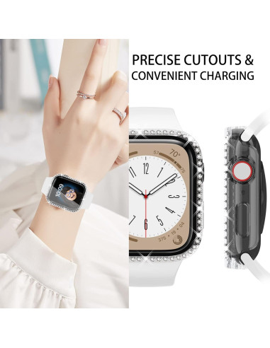 Funda Brillante para Apple Watch Serie 10 42mm - Shenou