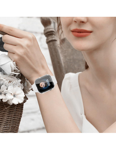 Funda Brillante para Apple Watch Serie 10 42mm - Shenou