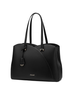 Bolsa Tote LOVEVOOK para Laptop 15.6" Negra Mujer