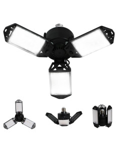 Luz de Garaje LED 80W MeiqiLS 8000 Lúmenes 6500K Ajustable