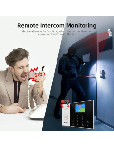 Sistema de Alarma Inalámbrico LWOHSI 4G WiFi Kit 21 Piezas 2