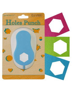 Perforadora Hexagonal ECOHU 3.3 cm para Manualidades