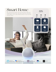 Persianas enrollables opacas Graywind Jacquard floral 304.8x251.5cm 2