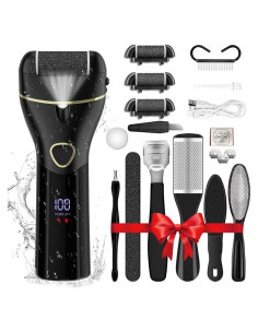 Removedor de Callos Eléctrico Ourcec Negro 16 en 1 Portátil