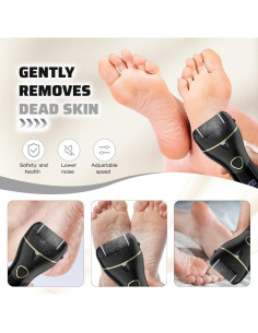 Removedor de Callos Eléctrico Ourcec Negro 16 en 1 Portátil 2