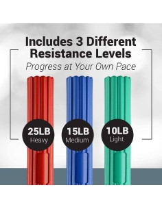 Barras de Ejercitador de Mano Logest Twist - Alivio Tendinitis 2