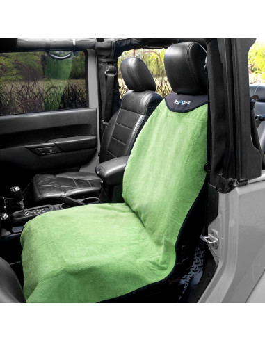 Funda de Asiento de Coche Impermeable Happeseat Verde - Ajuste Universal