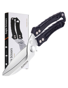 Tijeras de Cocina SLEMOON Multiusos para Carne y Aves 13.2cm