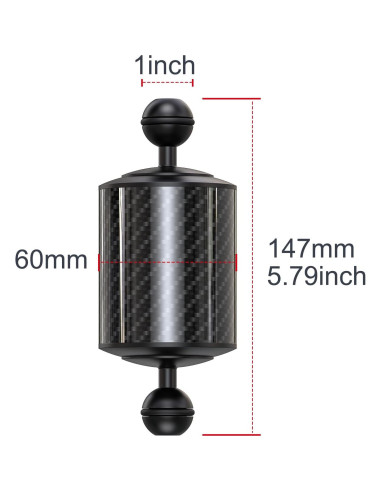 Brazo Flotante Submarino Yornimir de Fibra de Carbono 60cm