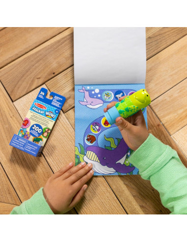 Melissa & Doug Sticker WOW! Tortuga Marina 500 Pegatinas