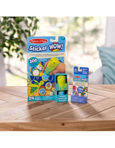 Melissa & Doug Sticker WOW! Tortuga Marina 500 Pegatinas
