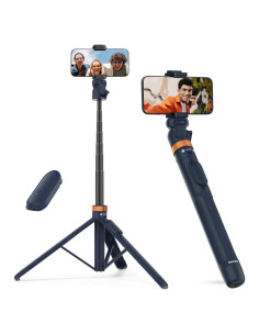 Trípode Sensyne 182,88 cm para Teléfono y Selfie Azul