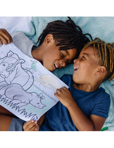 Bloc de Colorear Melissa & Doug 50 Imágenes Animales 35.56x28 cm