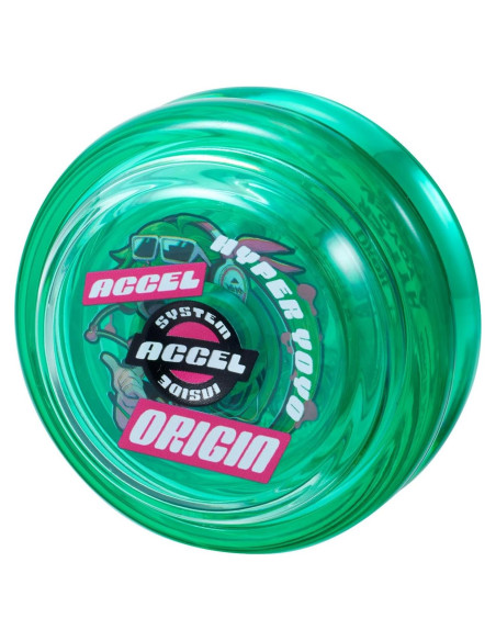 Yoyo Hyper Accel Origin Verde Punk - Para Principiantes Yoyo Hyper Accel Origin Verde Punk - Para Principiantes