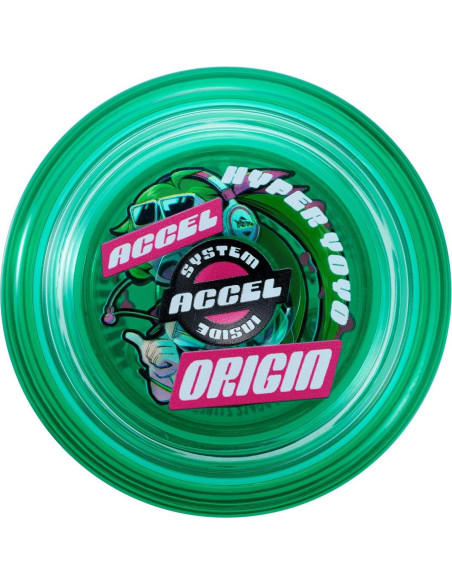 Yoyo Hyper Accel Origin Verde Punk - Para Principiantes Yoyo Hyper Accel Origin Verde Punk - Para Principiantes