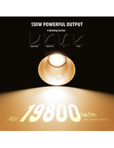 Luz LED Neewer FS150C 130W RGB Control APP 2500-7500K 2