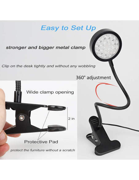 Lámpara Terapia Luz Roja U4GLORY 18 LEDs 660/850nm Ajustable Lámpara Terapia Luz Roja U4GLORY 18 LEDs 660/850nm Ajustable